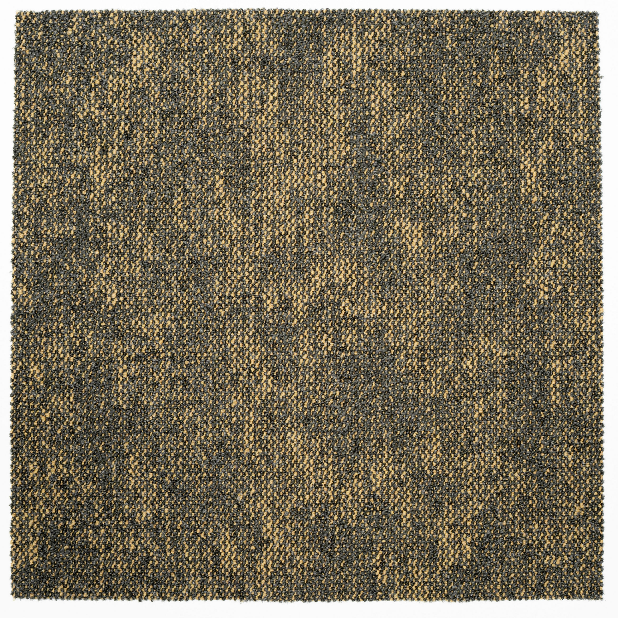 XXXLutz Teppichfliese Mehrfarbig, Gelb 50x50 cm