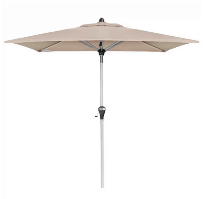 SLNEČNÍK 210/244/140 cm - prírodná farba/antracitová, kov (210/244/140cm) - Ambia Garden
