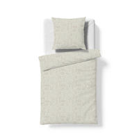 BETTWÄSCHESET 2-teilig Black Royal - Mako Brokat Damast Bettwäsche Damast 160/210 cm  - Creme, Basics, Textil (160/210cm) - Fleuresse
