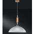 HÄNGELEUCHTE - Buchefarben/Weiß, KONVENTIONELL, Glas/Holz (40cm) HÄNGELEUCHTE - Buchefarben/Weiß, KONVENTIONELL, Glas/Holz (40cm)