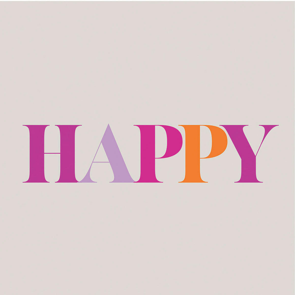 SERVIETTE  17.5/17.5 cm   - Multicolor, Basics, Papier (17.5/17.5cm) - PPD