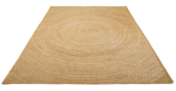 JUTETEPPICH 130/190 cm Circle  - Naturfarben, Natur, Textil (130/190cm) - Linea Natura