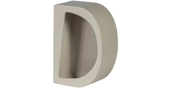 WANDREGAL Eukalyptusholz Grau - Grau, Design, Holz (24/70/15cm) - Carryhome