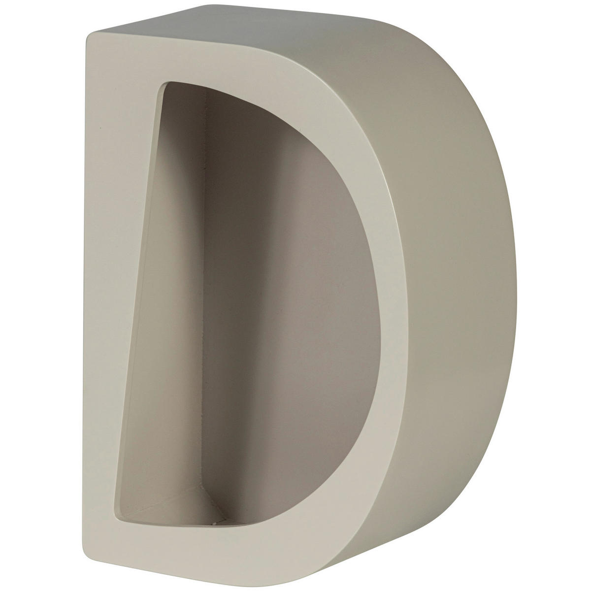 WANDREGAL Eukalyptusholz Grau  - Grau, Design, Holz (24/70/15cm) - Carryhome