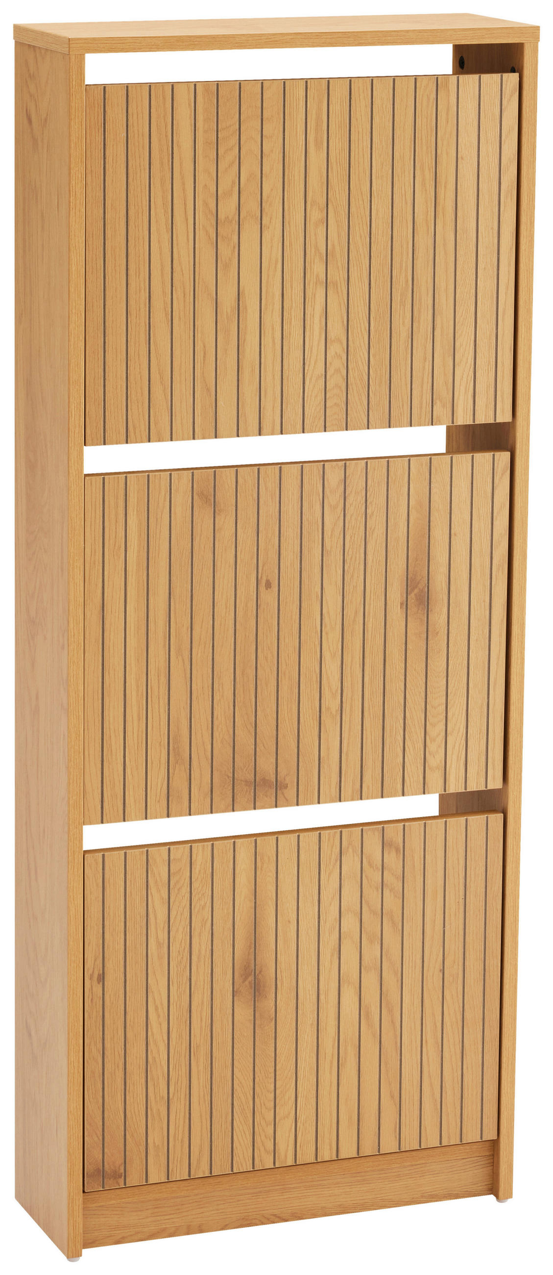 SCHUHKIPPER  in 49/122/18 cm  - Eichefarben, Design, Holzwerkstoff (49/122/18cm) - Carryhome