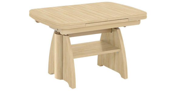 COUCHTISCH in Holzwerkstoff 90-131/65/56-75 cm  - Buchefarben, KONVENTIONELL, Holzwerkstoff (90-131/65/56-75cm) - Venda