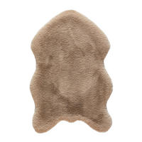 KUNSTFELL 60/90 cm Luna Taupe  - Taupe, Trend, Textil (60/90cm) - Novel