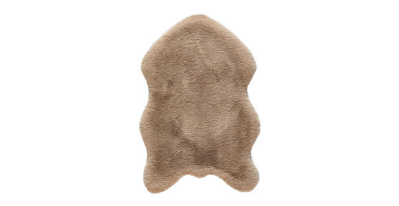 KUNSTFELL 60/90 cm Luna  - Taupe, Trend, Textil (60/90cm) - Novel