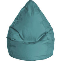 SITZSACK 300 l  - Petrol, Design, Textil (80/130/80cm)