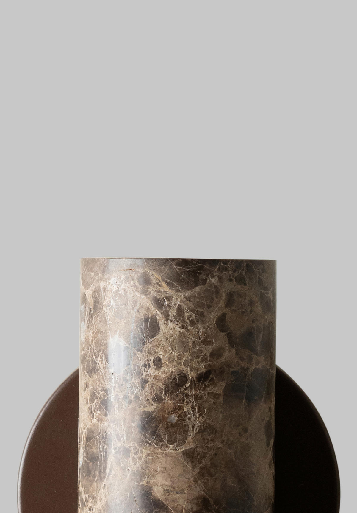VÄGGLAMPA It's About RoMi 10/7/17 cm   - brun, Design, metall/sten (10/7/17cm) - It's about Romi