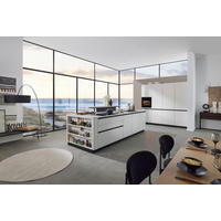 EINBAUKÜCHE   - Weiß, Design, Holzwerkstoff - Novel