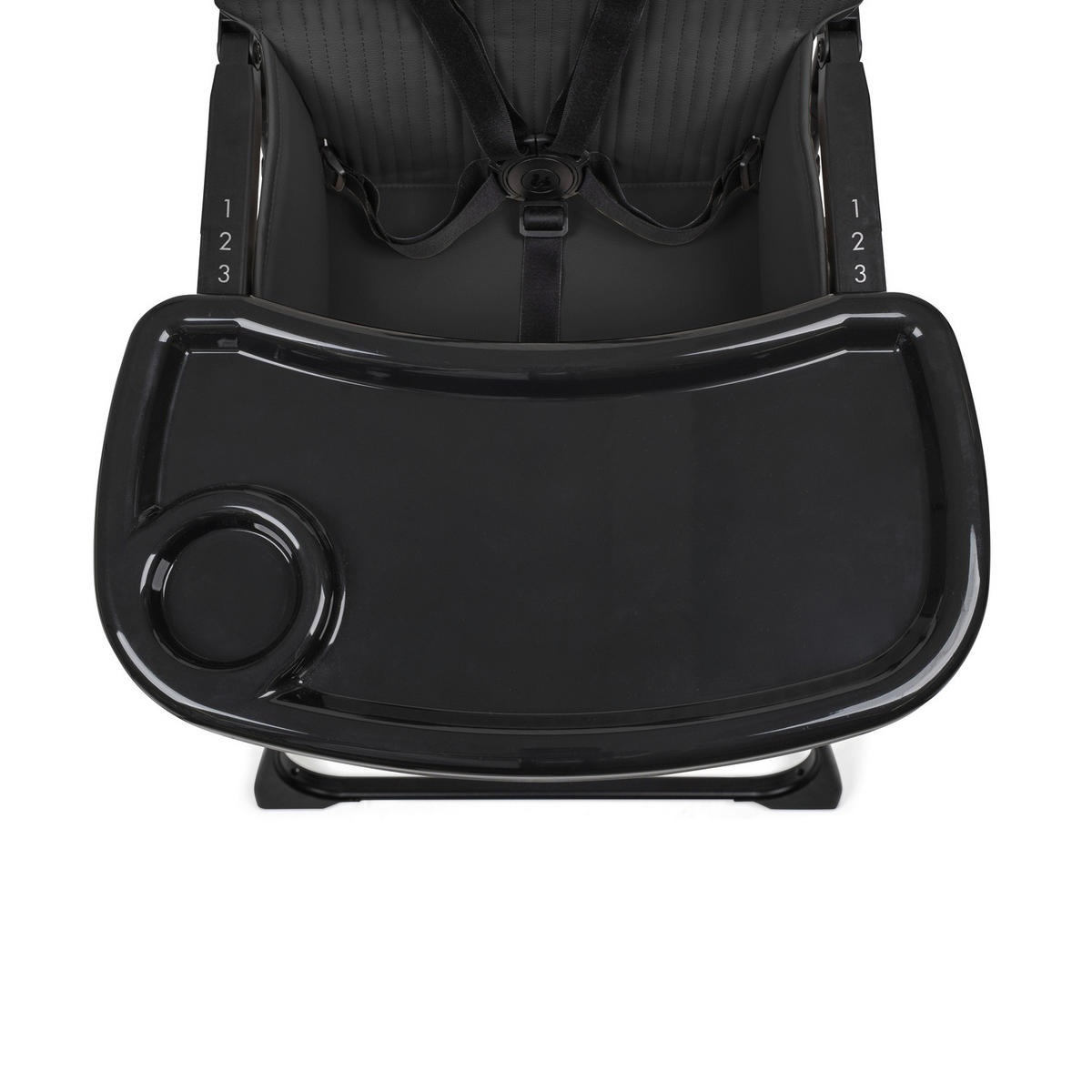 HOCHSTUHL Sit N Go  - Schwarz, Basics, Textil/Metall (60/103/72cm) - Hauck