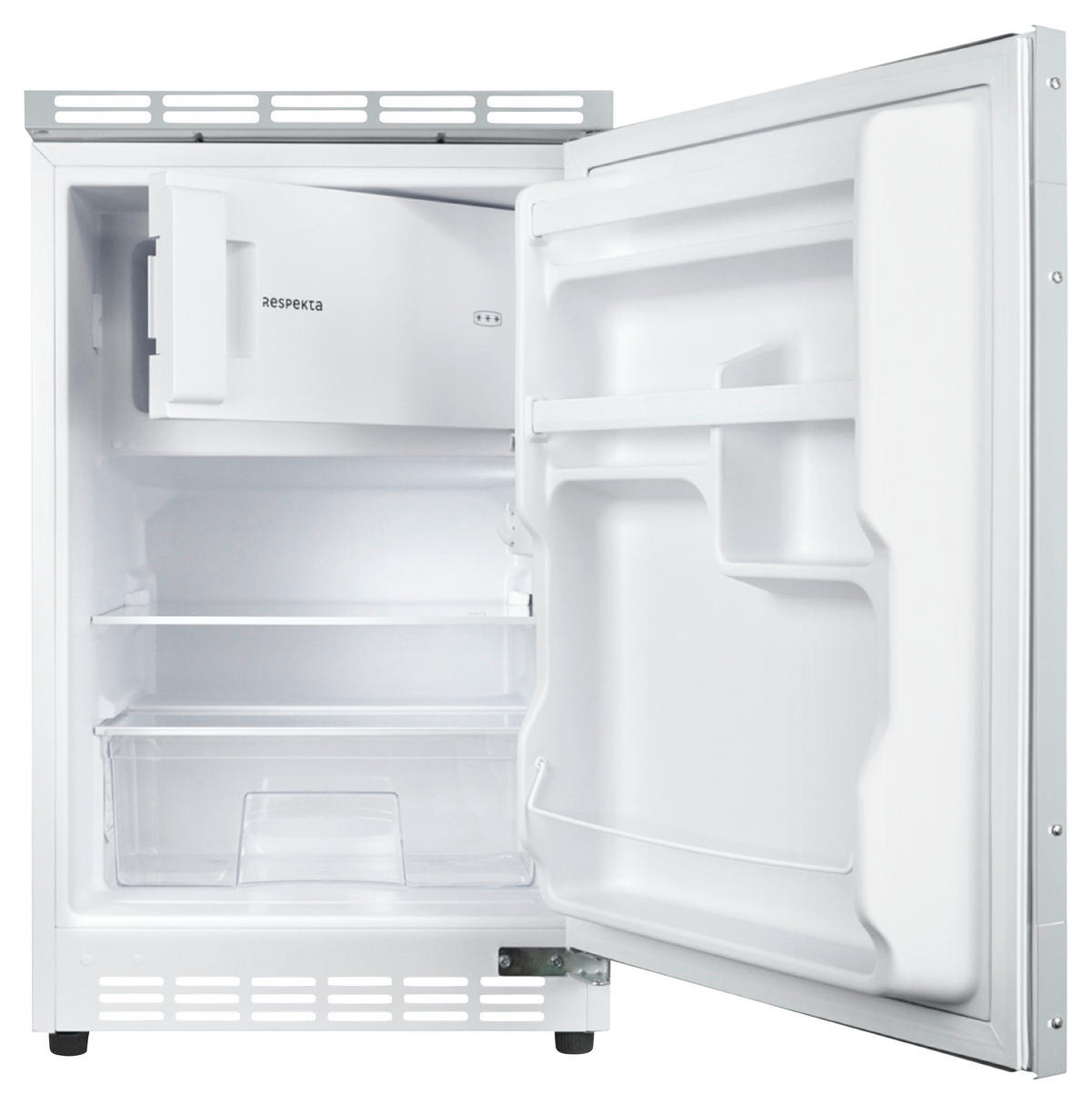 MINIKÜCHE 150 cm   in Weiss, Eichefarben  - Weiss/Eichefarben, Basics, Holzwerkstoff (150cm) - Respekta