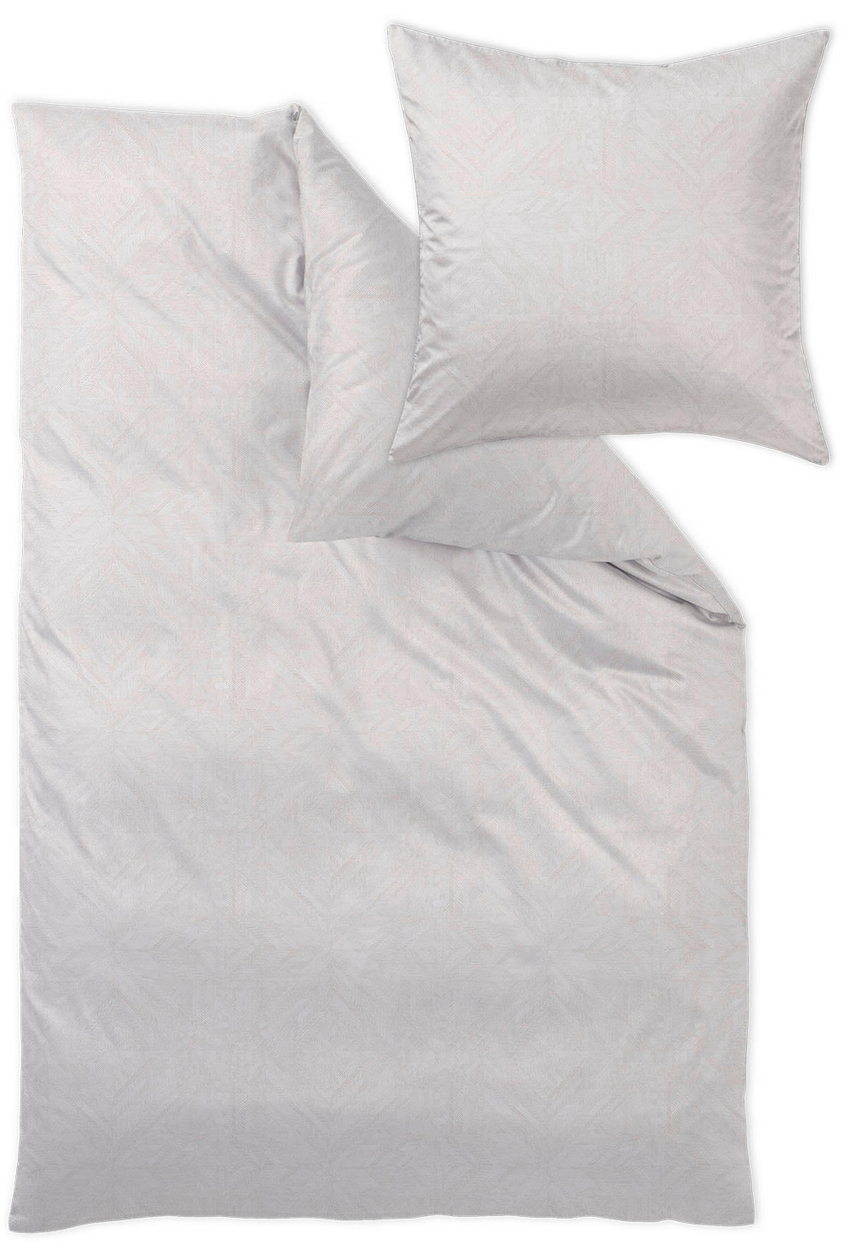 BETTWÄSCHE Damast 140/200 cm  - Weiß, KONVENTIONELL, Textil (140/200cm) - Curt Bauer