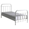 KINDER-/JUNIORBETT 90/200 cm  in Weiß  - Weiß, ROMANTIK / LANDHAUS, Holzwerkstoff/Metall (90/200cm) - Vipack