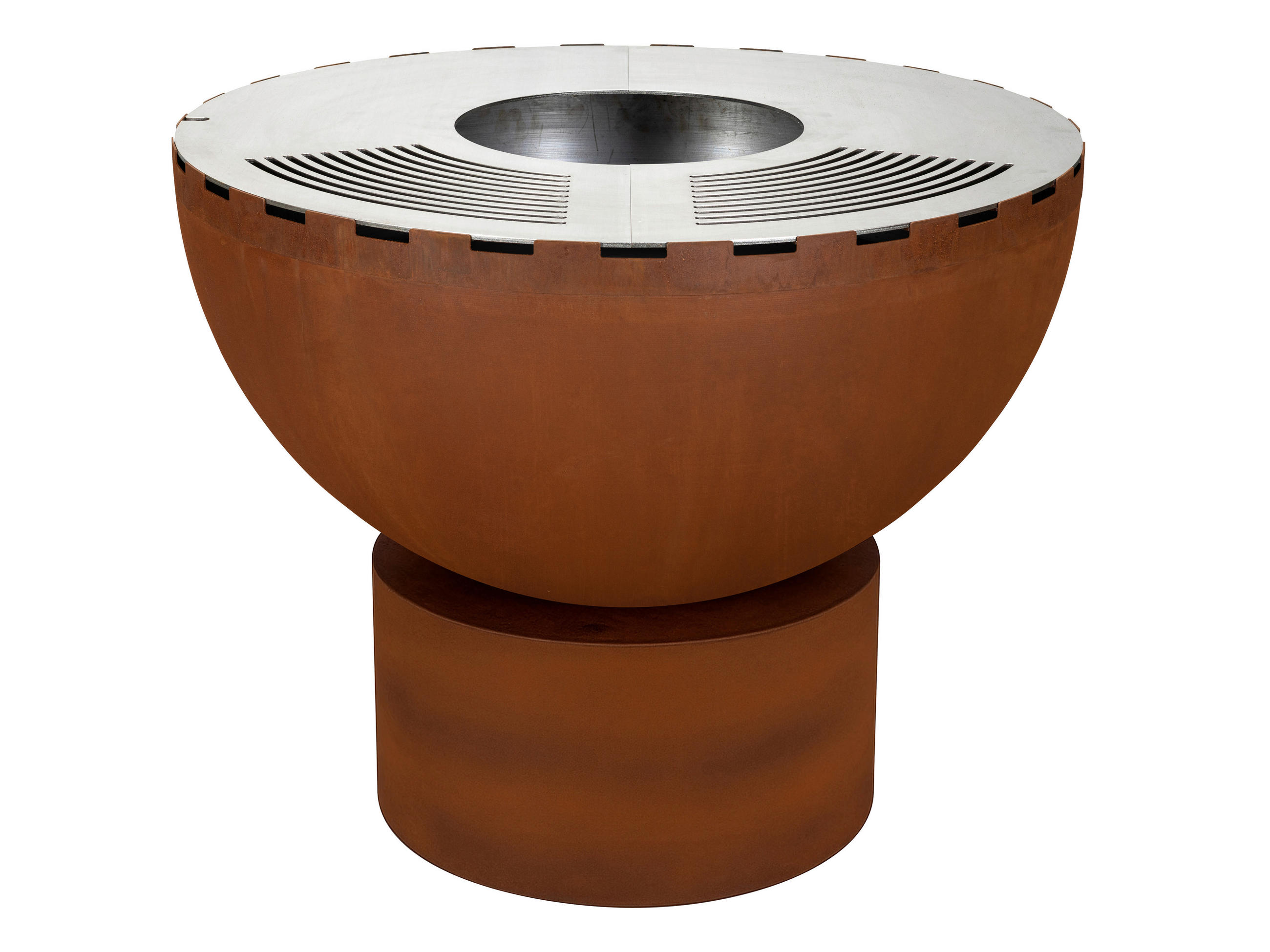KUGELGRILL - Dunkelorange, Basics, Metall (100/100/85cm) - Nouvel