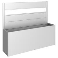 SICHTSCHUTZ ohne Hochbeet - Silberfarben, Basics, Kunststoff/Metall (201/91/4cm) - Biohort