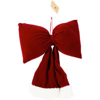 DEKORAČNÍ MAŠLE - vícebarevná, Basics, textil (37/29/8.5cm)