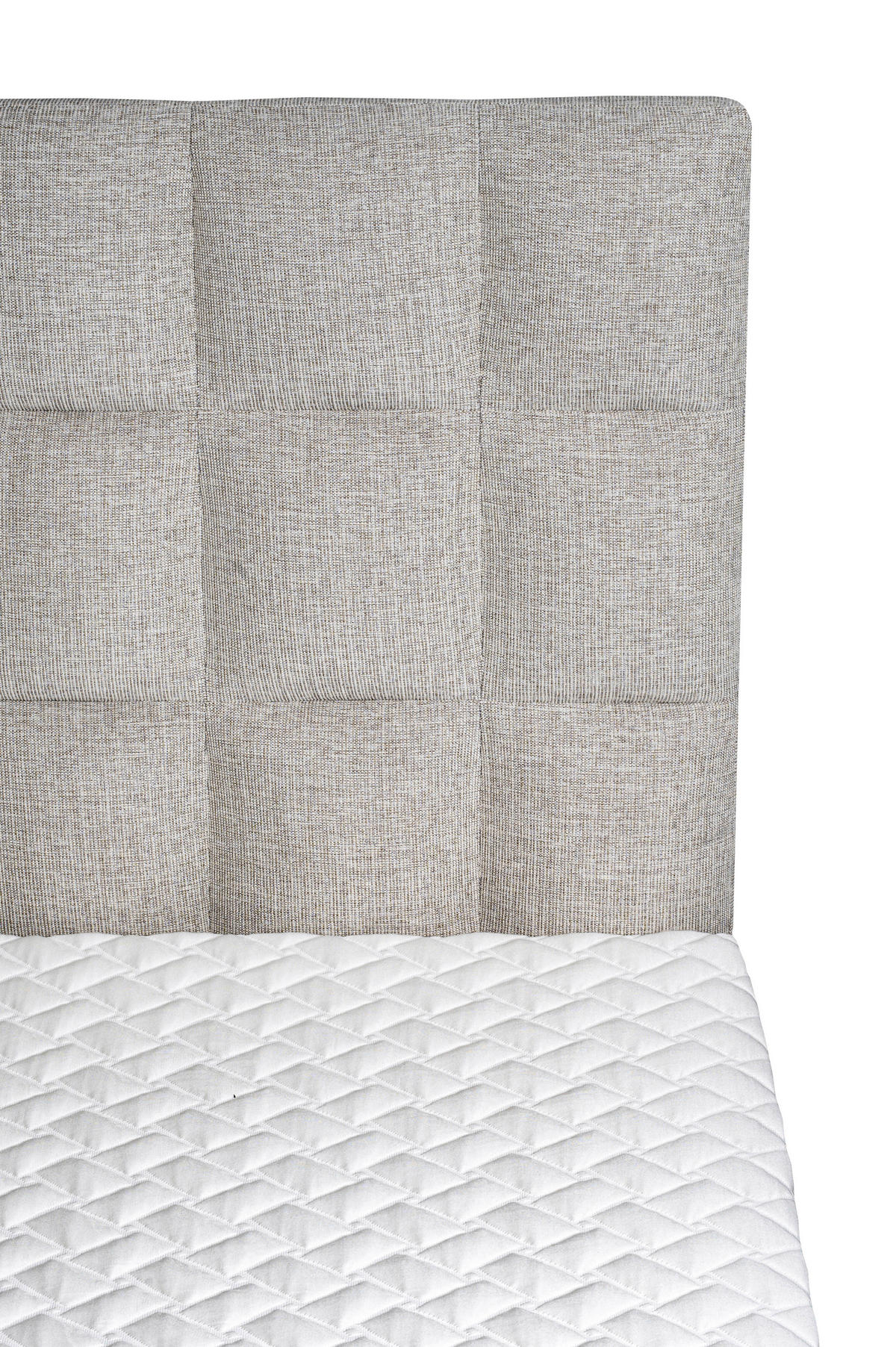 KONTINENTALSÄNG 160/200 cm  i mörkgrå  - mörkgrå/svart, Design, metall/trämaterial (160/200cm) - Elegando