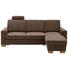 WOHNLANDSCHAFT in Textil Braun - Eichefarben/Braun, KONVENTIONELL, Holz/Textil (248/163cm) - Beldomo System WOHNLANDSCHAFT in Textil Braun - Eichefarben/Braun, KONVENTIONELL, Holz/Textil (248/163cm) - Beldomo System