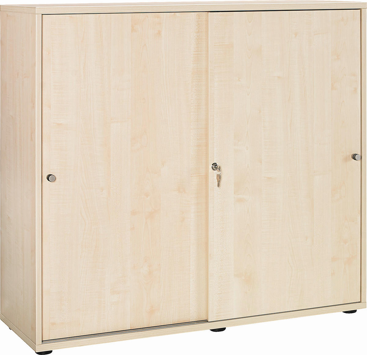 AKTENSCHRANK Ahornfarben  - Ahornfarben, KONVENTIONELL, Holzwerkstoff (120/110/40cm) - Venda