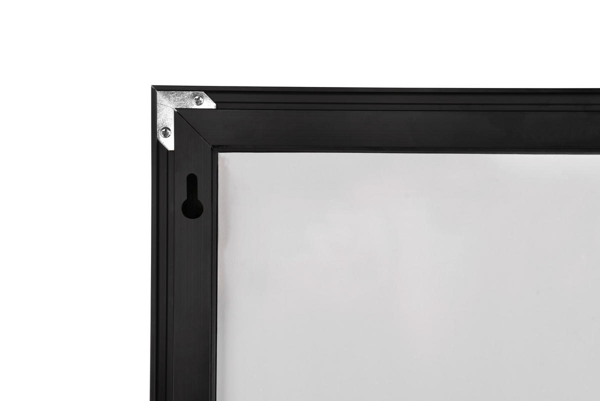 WANDSPIEGEL 50/150/1,7 cm  - Schwarz, Trend, Glas/Metall (50/150/1,7cm) - Boxxx