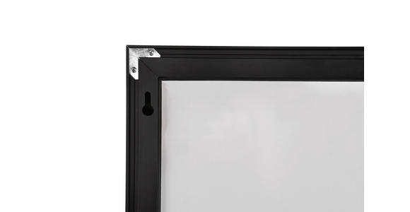 WANDSPIEGEL 50/150/1,7 cm  - Schwarz, Trend, Glas/Metall (50/150/1,7cm) - Boxxx