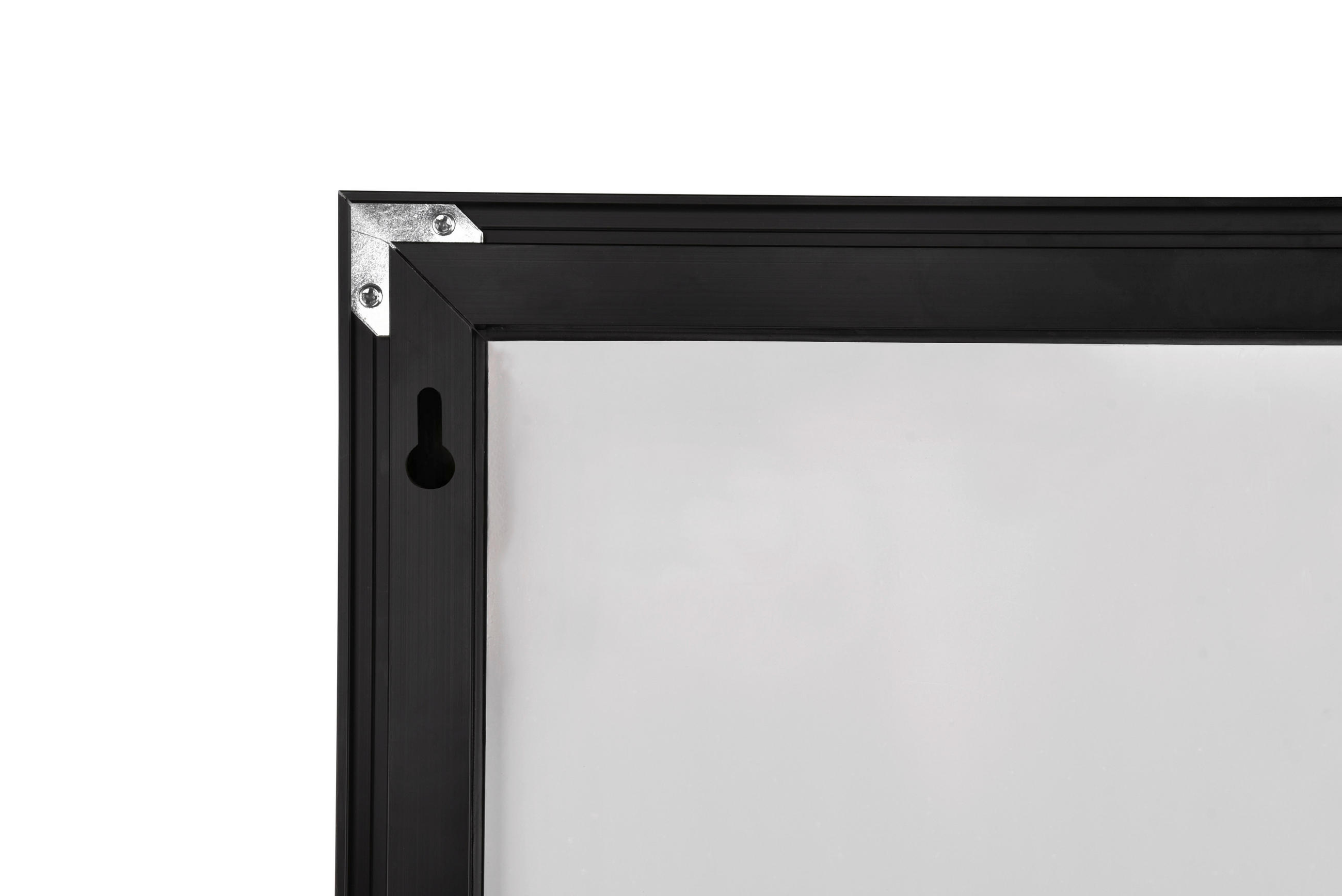 Boxxx Wandspiegel Schwarz 50x150x1.7 cm