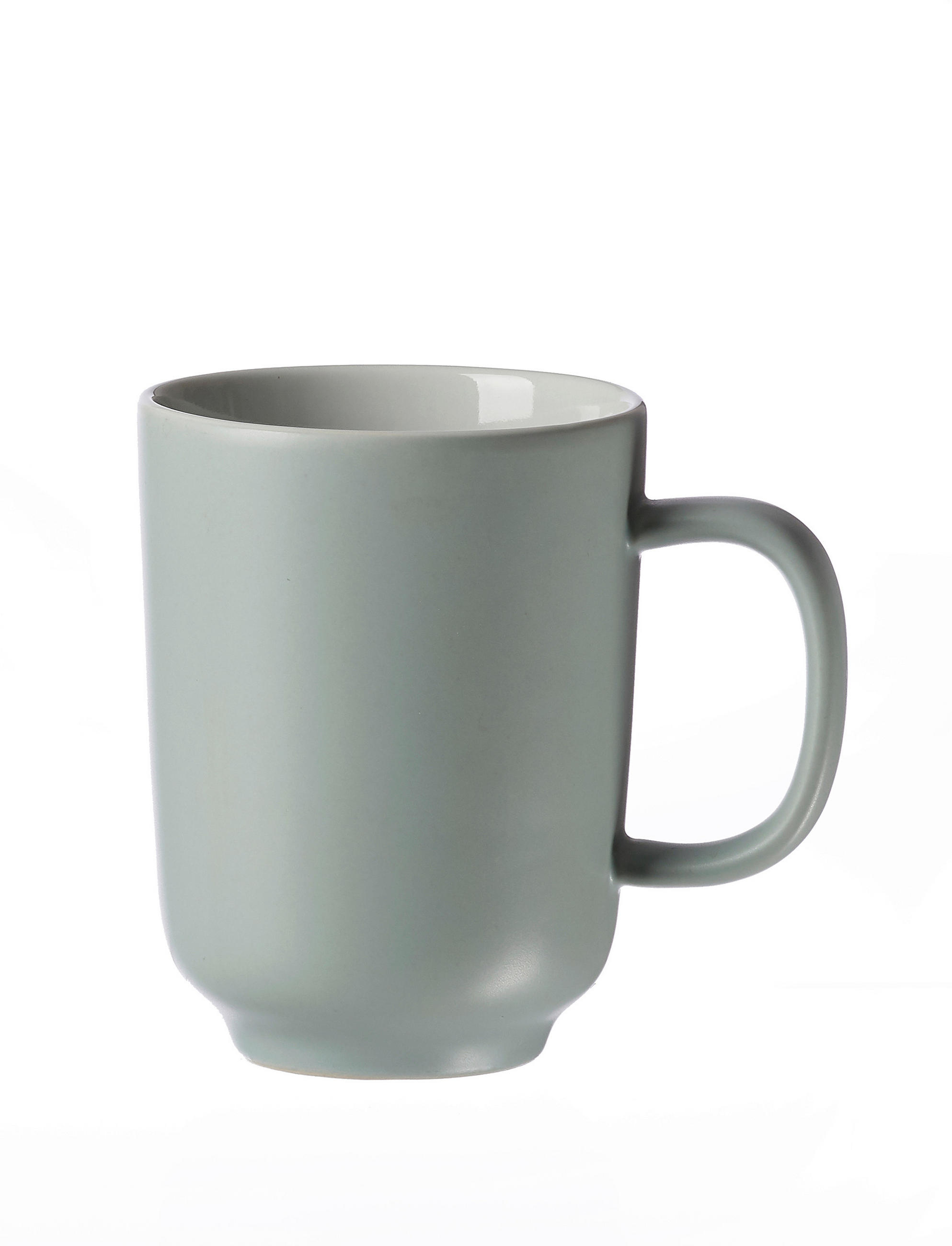 KAFFEEBECHER Jasper  320 ml   - Weiß/Mintgrün, Design, Keramik (320ml) - Ritzenhoff Breker