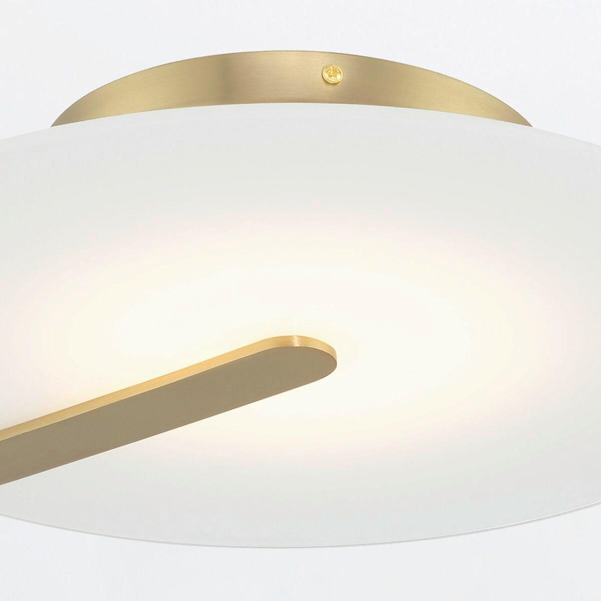 LED-WANDLEUCHTE - Schwarz, Design, Glas/Metall (43,2/9,2cm) - Elstead Lighting