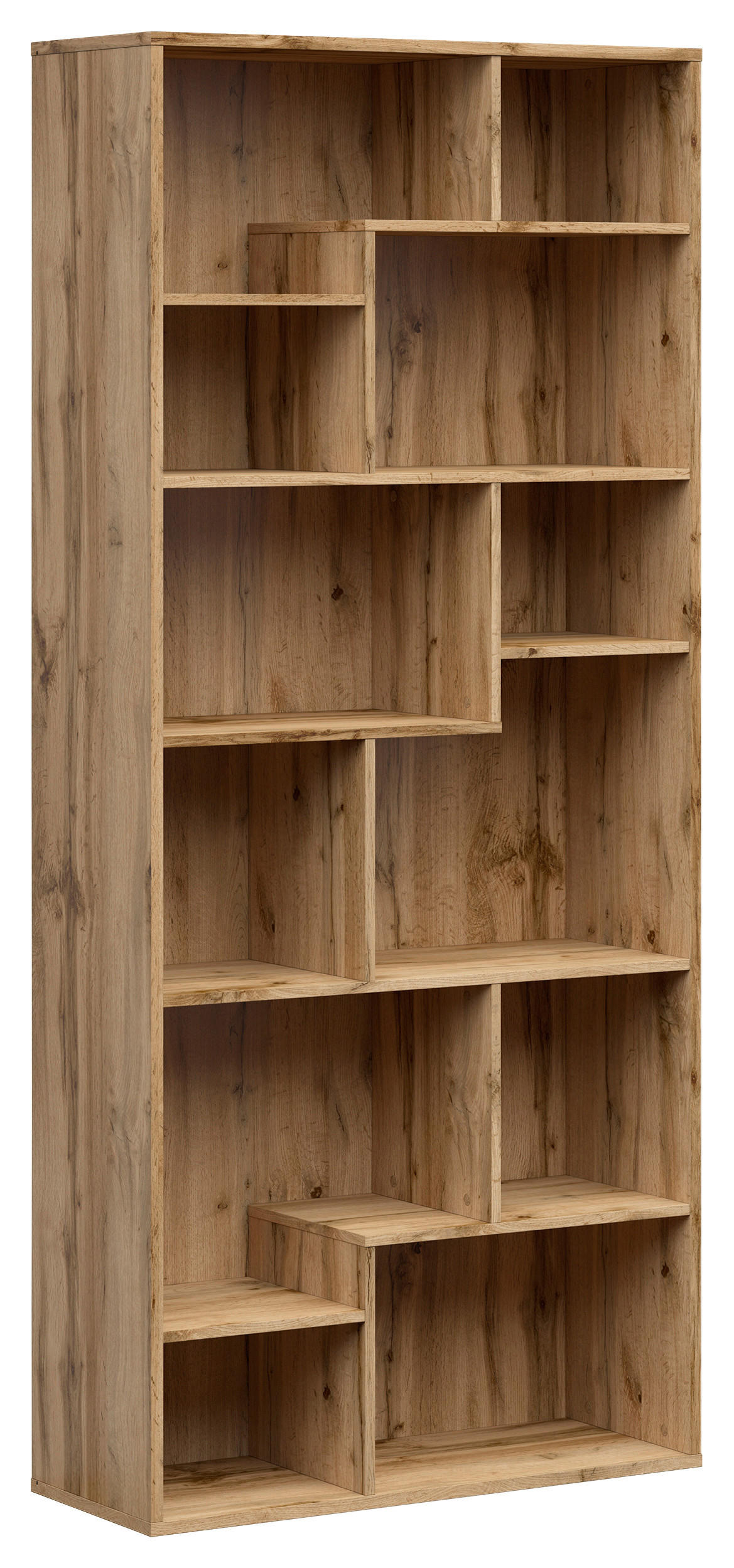 XXXLutz Regal Eiche Wotan 87.5x197.5x33.5 cm