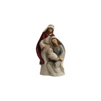 FIGURINĂ PENTRU IESLE - roșu închis/gri, Lifestyle, ceramică (13/21,9/9,2cm) - X-Mas