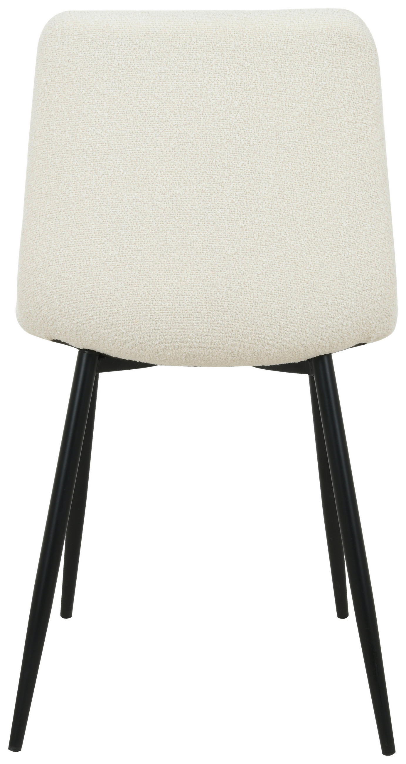 Thumbnail - Mid.you Stuhl Boucle, Weiß, Holz, Metall, Textil, Pappel, Sperrholz, konisch, 45x88x55 cm, Esszimmer, Stühle, Esszimmers...