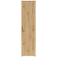 MEHRZWECKSCHRANK 50/195/40 cm  - Anthrazit/Schwarz, MODERN, Holzwerkstoff/Kunststoff (50/195/40cm) - Carryhome