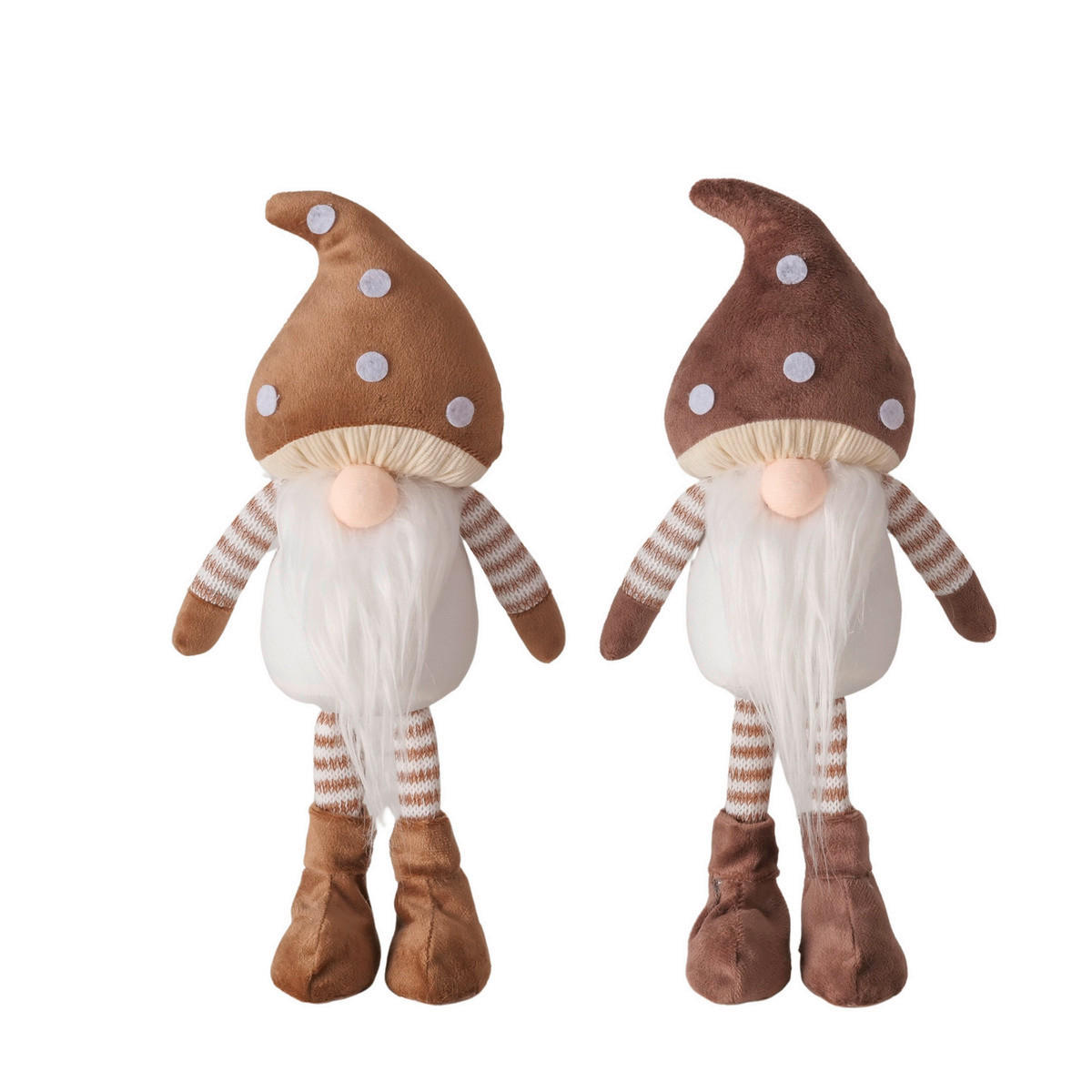 SKŘÍTEK - bílá/hnědá, Basics, kov/textil (14/10/31cm)