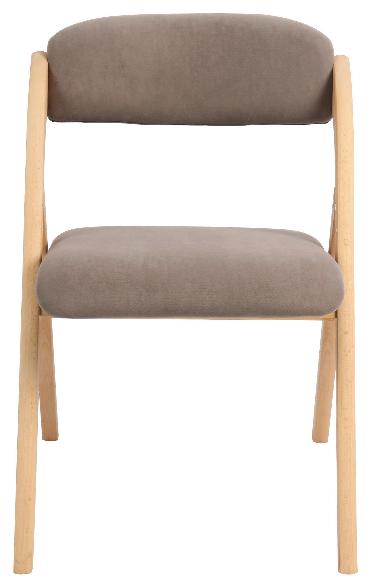 ARMLEHNSTUHL in Holz, Textil Braun, Naturfarben  - Naturfarben/Braun, MODERN, Holz/Textil (52/78/53cm) - MID.YOU