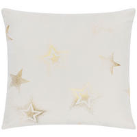 DÍSZPÁRNA 45/45 cm  - bézs, Trend, textil (45/45cm) - X-Mas