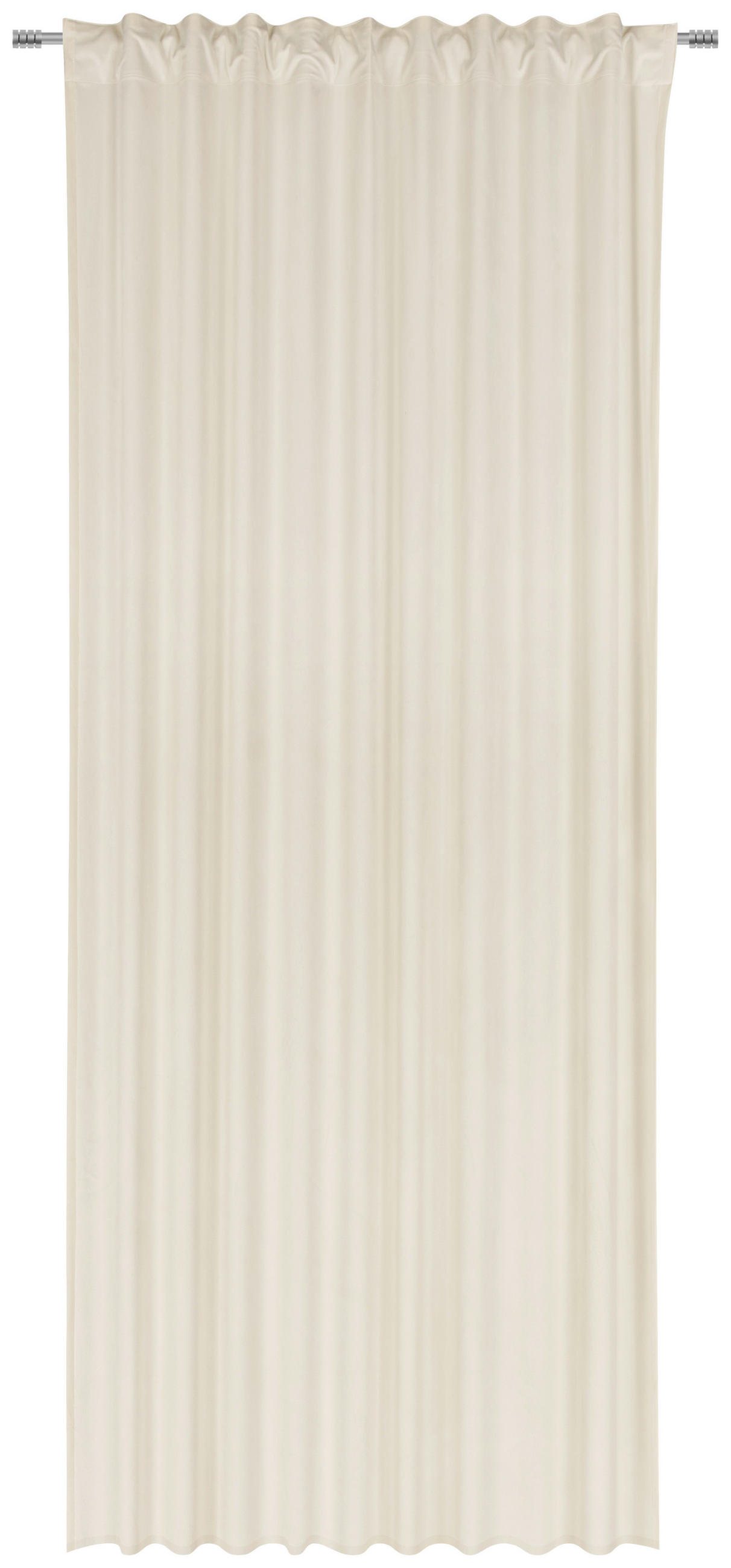 FERTIGVORHANG ZENATO blickdicht 135/245 cm - Champagner, KONVENTIONELL, Textil (135/245cm) - Ambiente