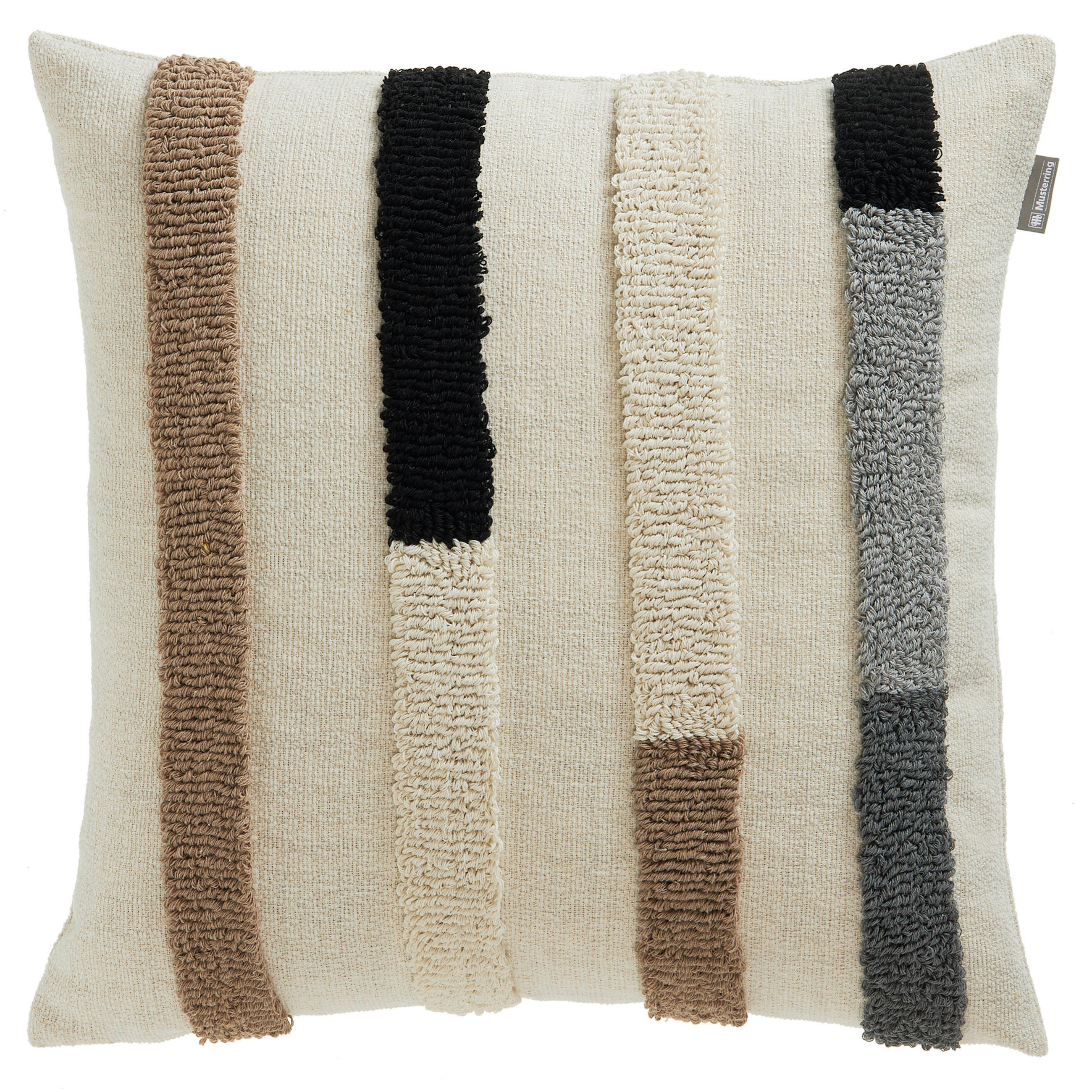 KISSENHÜLLE MR-Rythm natur 45/45 cm  - Beige/Creme, Design, Textil (45/45cm) - Musterring