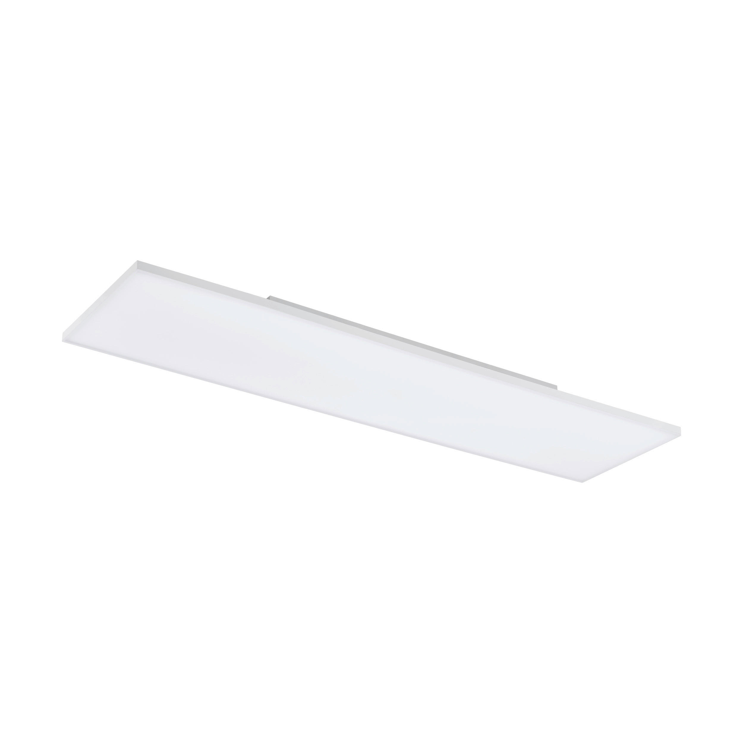 LED-DECKENLEUCHTE Turcona-Z  Smart 120/30/5 cm   - Weiß, Design, Kunststoff/Metall (120/30/5cm) - Eglo