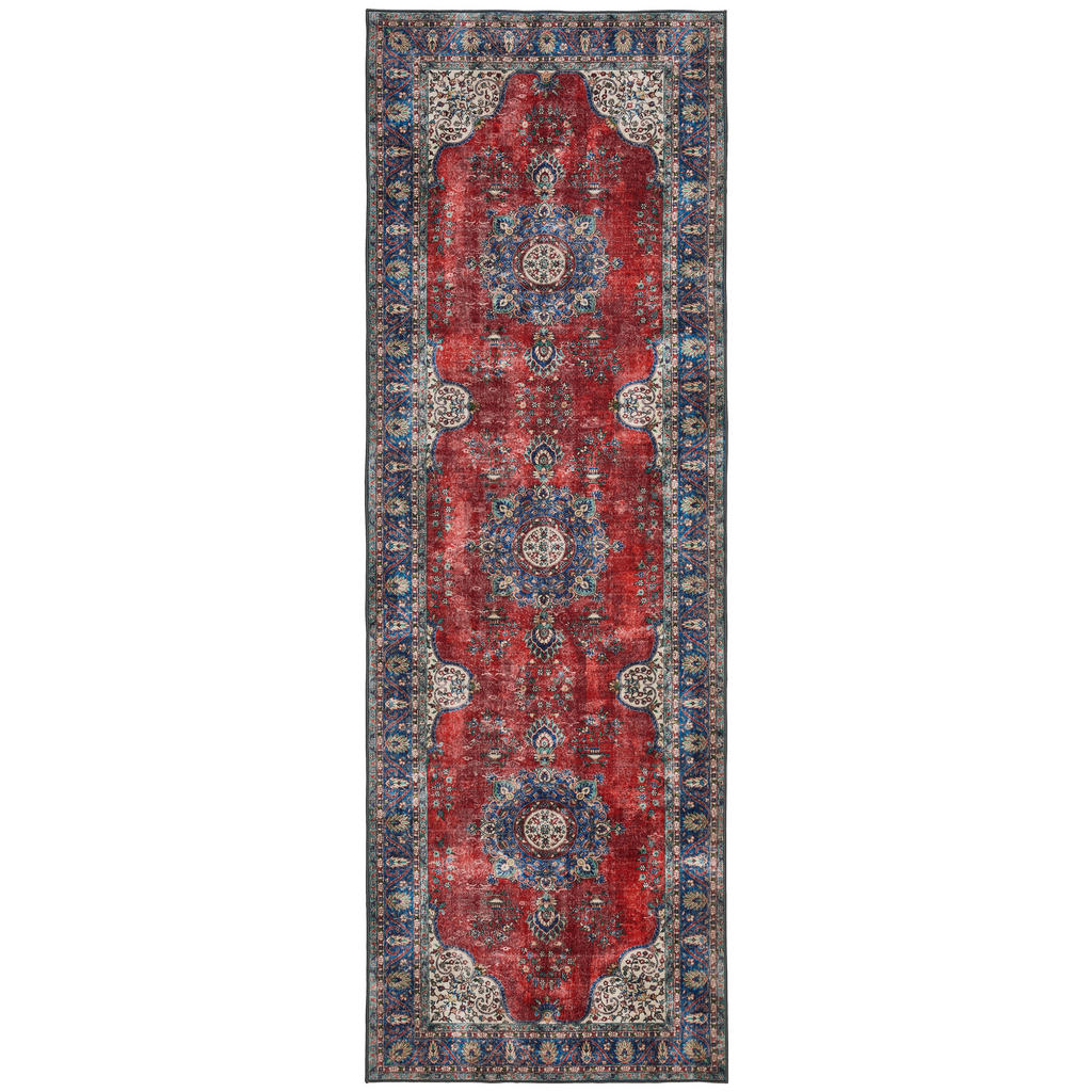 Novel BEHÚŇ, 80/250 cm viacfarebná, červená