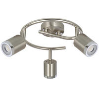 STRAHLER   - Nickelfarben, Design, Kunststoff/Metall (25cm) - Xora