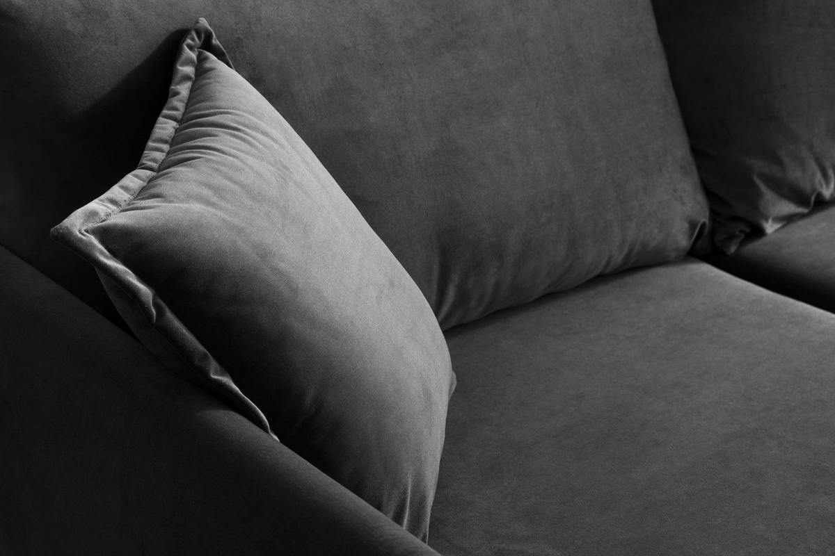 ECKSOFA Eckteil  ROSSANA-2S.REC Anthrazit  - Anthrazit, MODERN, Holz/Textil (258/160cm) - MID.YOU