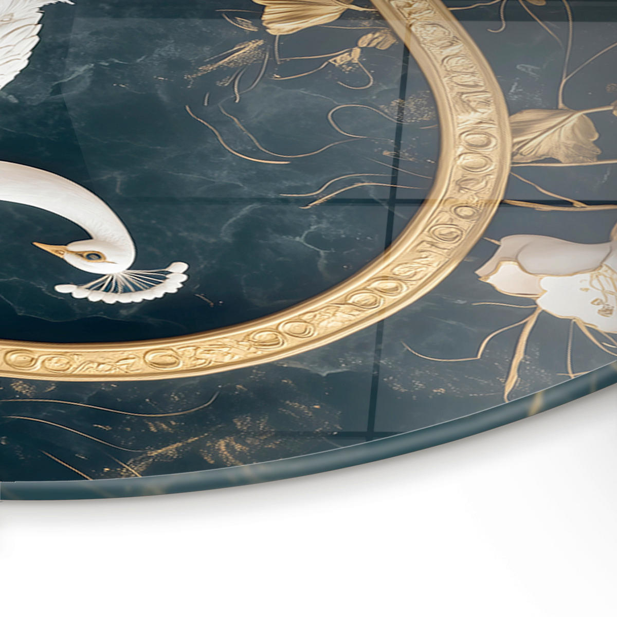 GLASBILD Tiere 70/100 cm  - Multicolor, Basics, Glas/Papier (70/100cm)