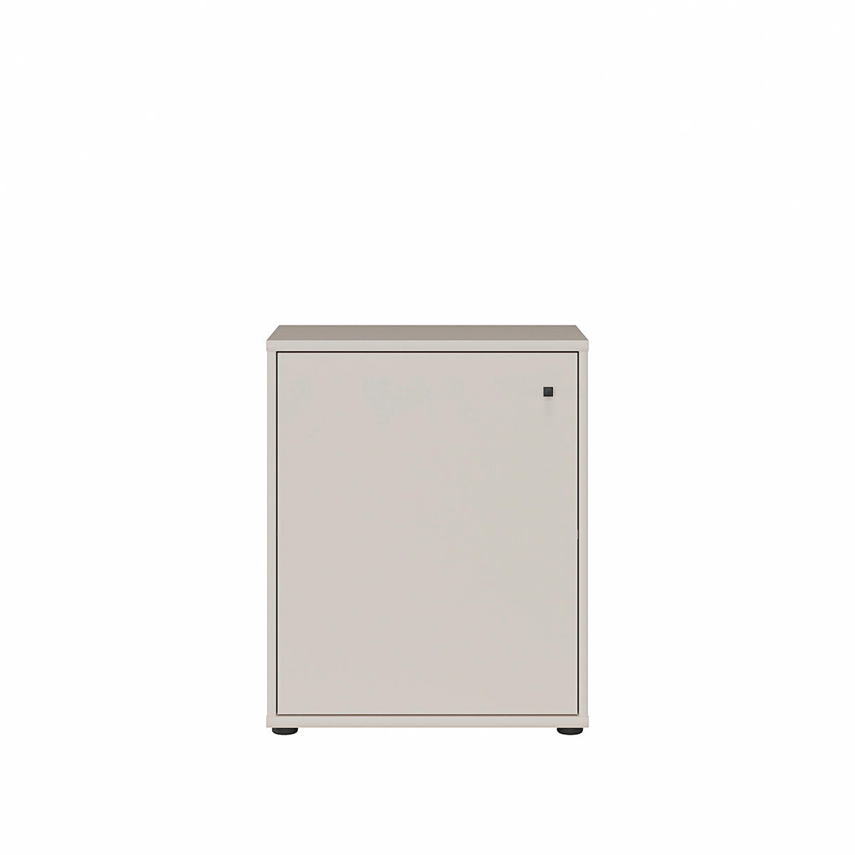 KOMMODE , 54/66,3/34,8 cm,  - Sandfarben/Schwarz, Design, Holzwerkstoff/Kunststoff (54/66,3/34,8cm)