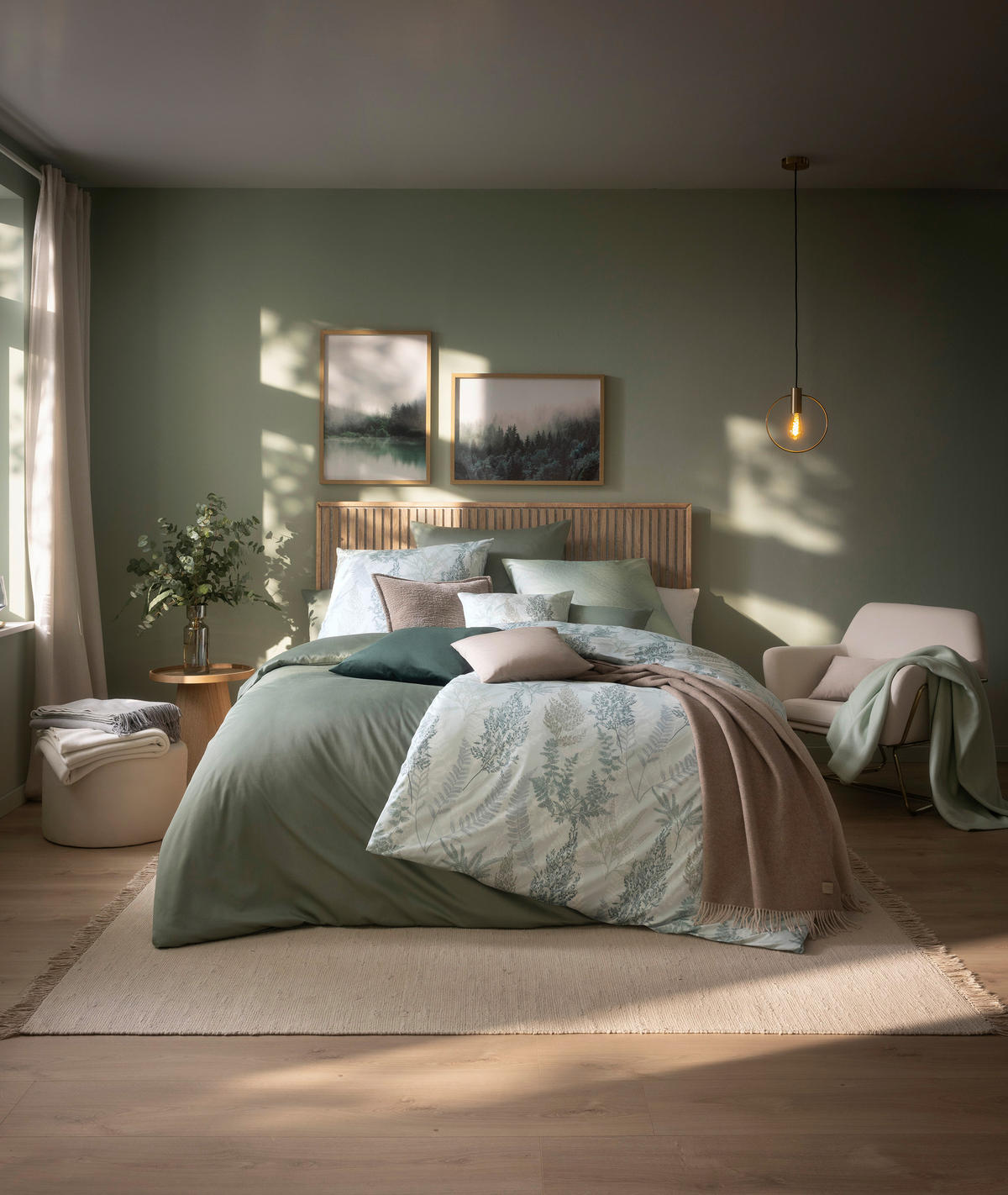 BETTWÄSCHE Atelier Flanell 155/220 cm  - Creme, Design, Textil (155/220cm) - Estella