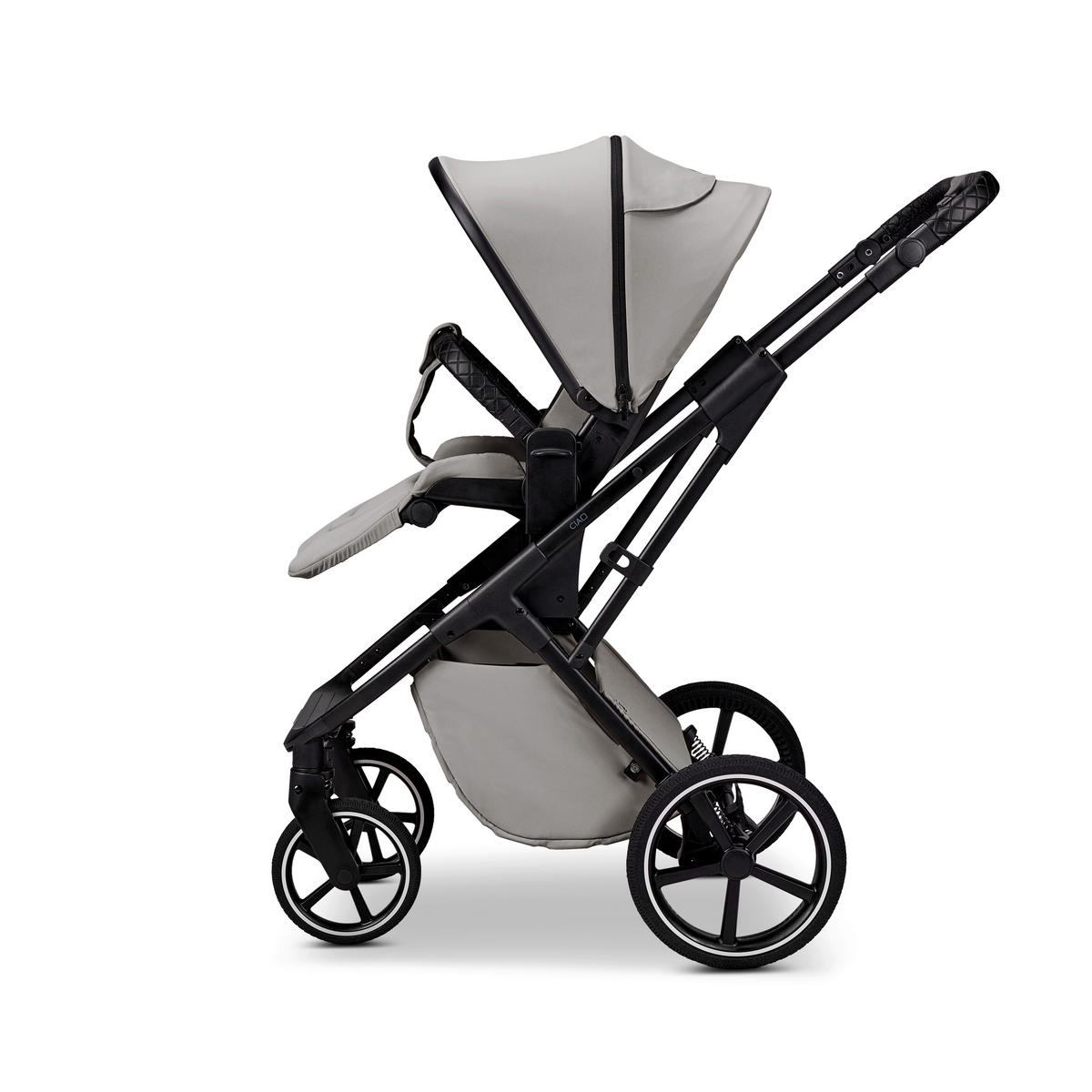 KOMBIKINDERWAGEN  Ciao  onyx  - Schwarz, Basics, Textil (116/57/94cm) - Moon