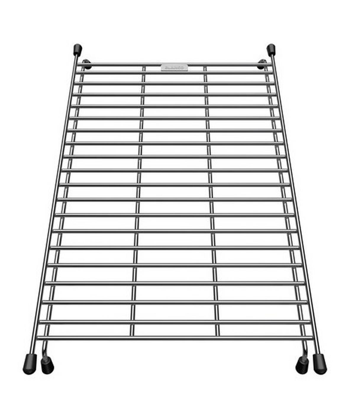 GESCHIRRABTROPFKORB   - Edelstahlfarben, Basics, Metall (25,2/1,8/38,4cm) - Blanco