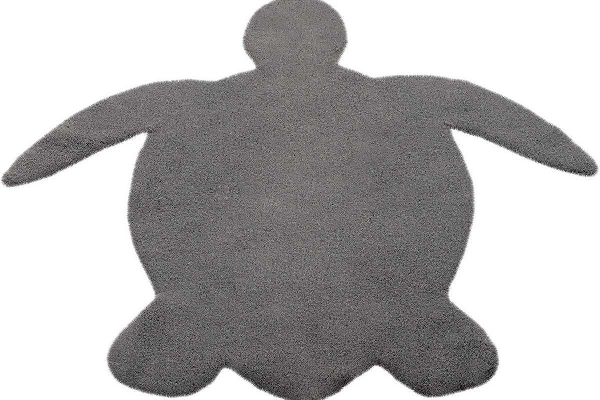 KINDERTEPPICH 92/83 cm  - Grau, Trend, Kunststoff/Textil (92/83cm) - Ben'n'jen