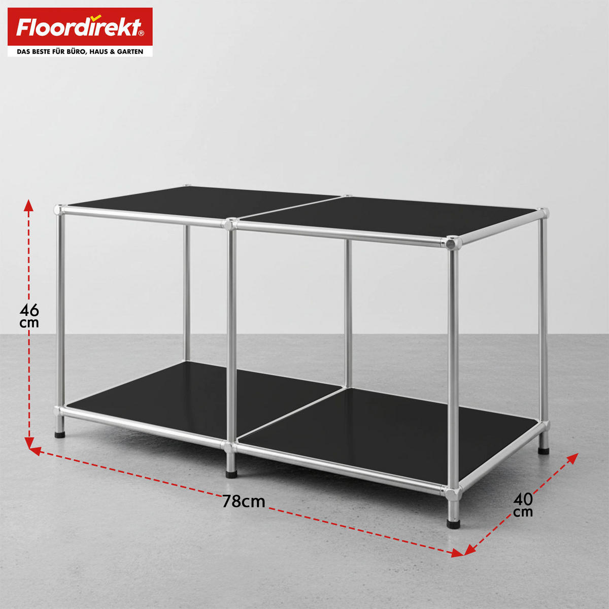 STANDREGAL  - Basics (78/46/40cm) - Floordirekt